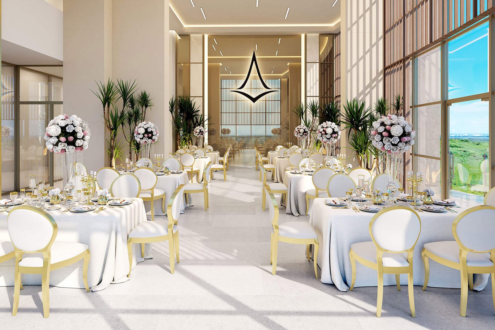 Amenidades - salón de eventos