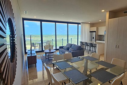 Espectacular departamento en Central Park Towers Cancun