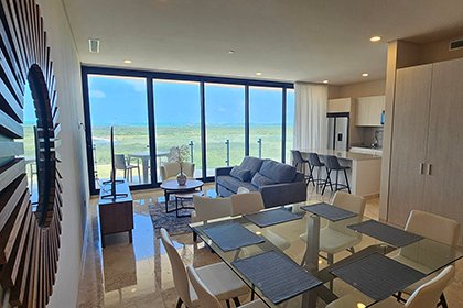 Espectacular departamento en Central Park Towers Cancun