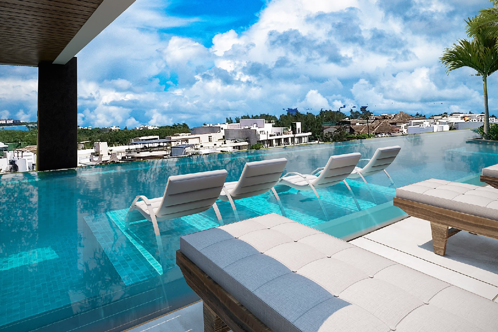 Amenidades - Piscina Rooftop