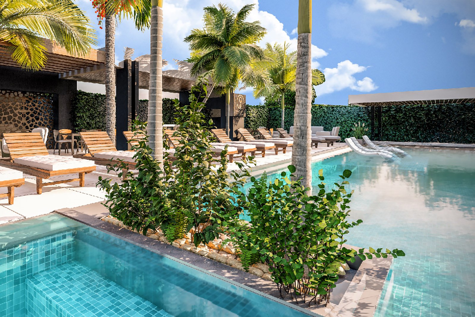 Amenidades - Piscina Rooftop