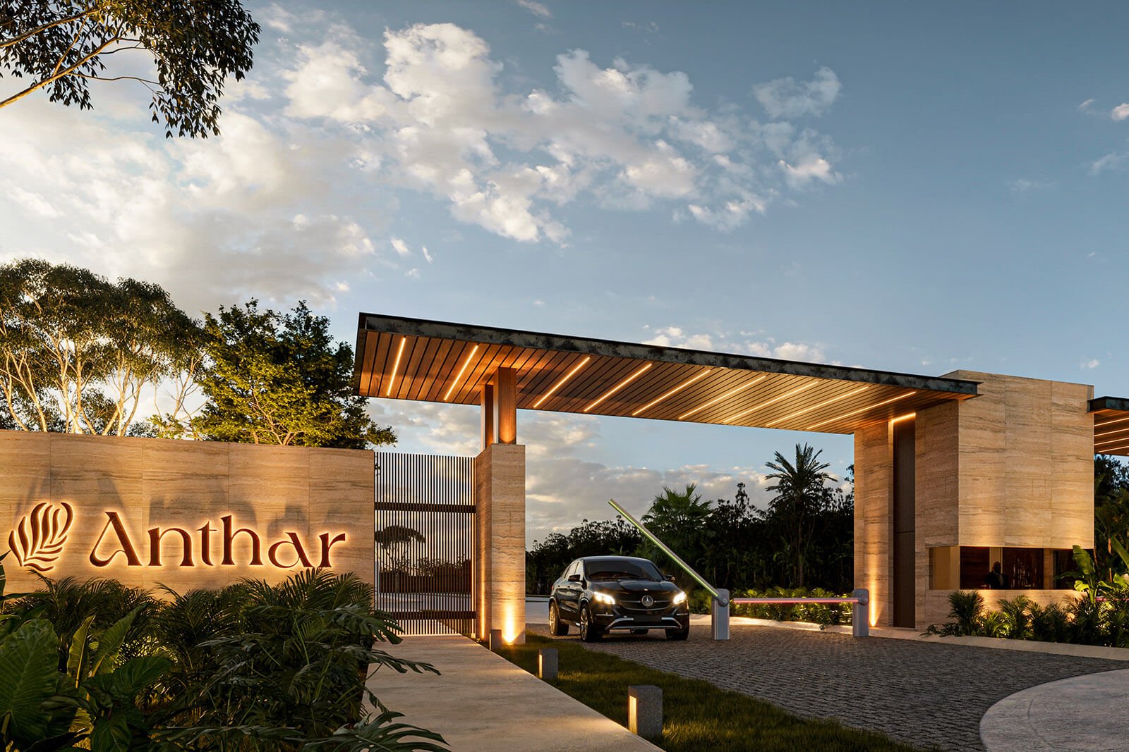 Amenidades - Acceso residencial