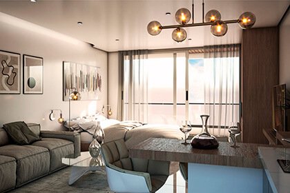 Departamentos en MENESSE Sea Tower