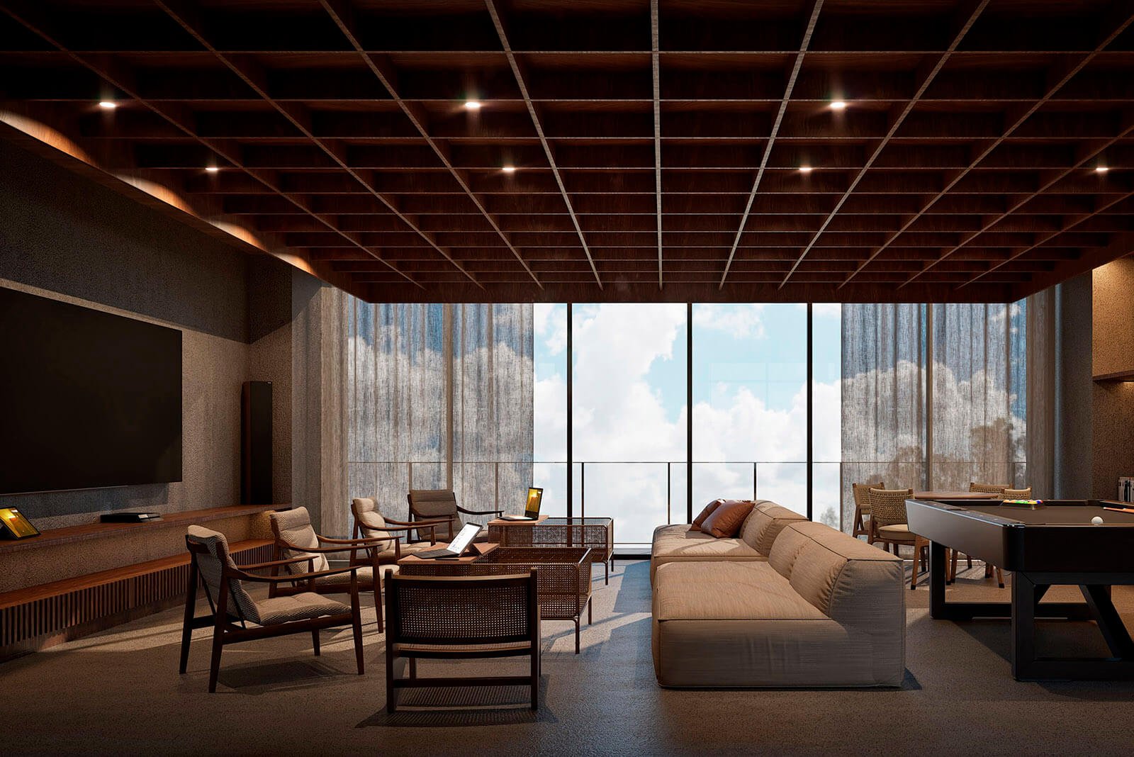 Amenidades - Salón de adultos