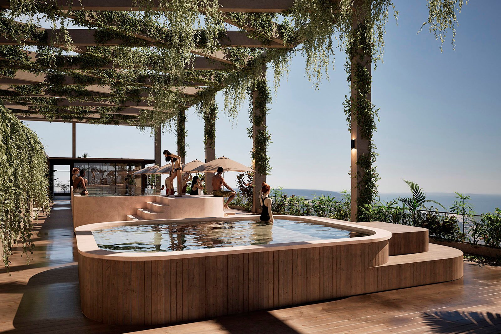 Amenidades - Piscina rooftop