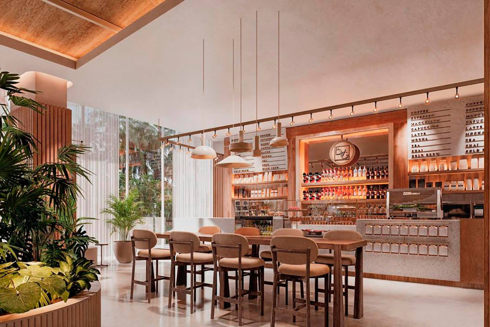 Amenidades - Cafetería