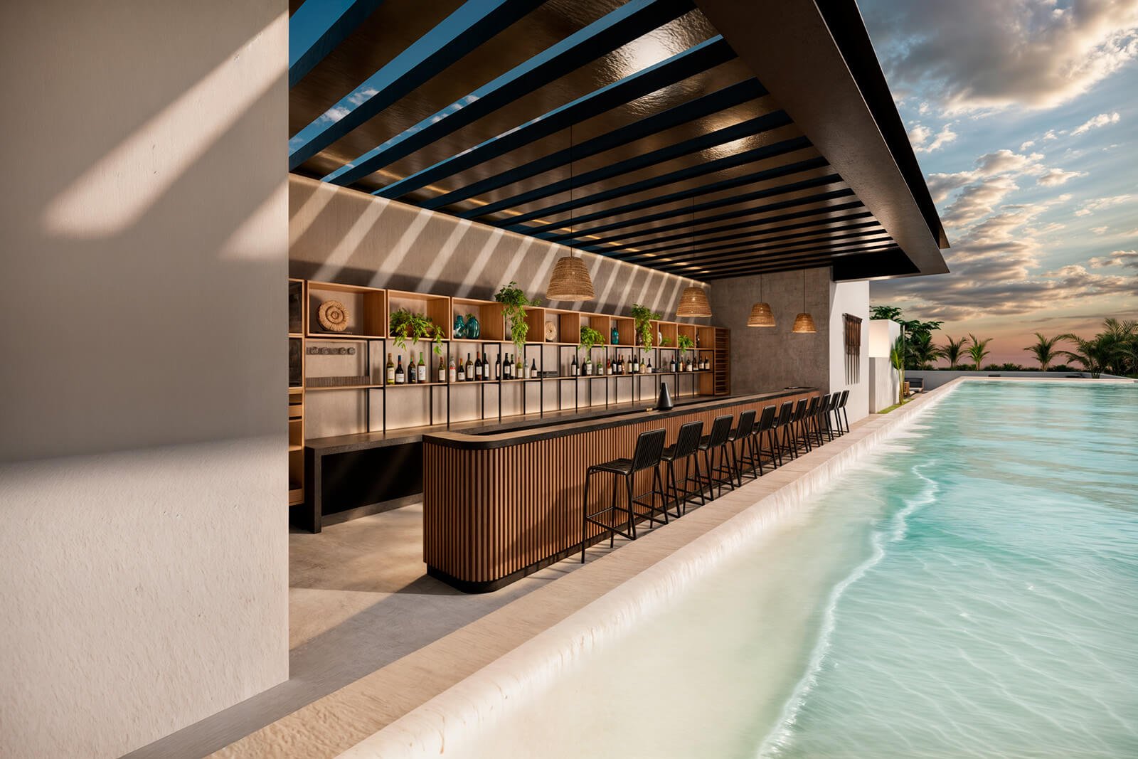 Amenidades - Sky bar