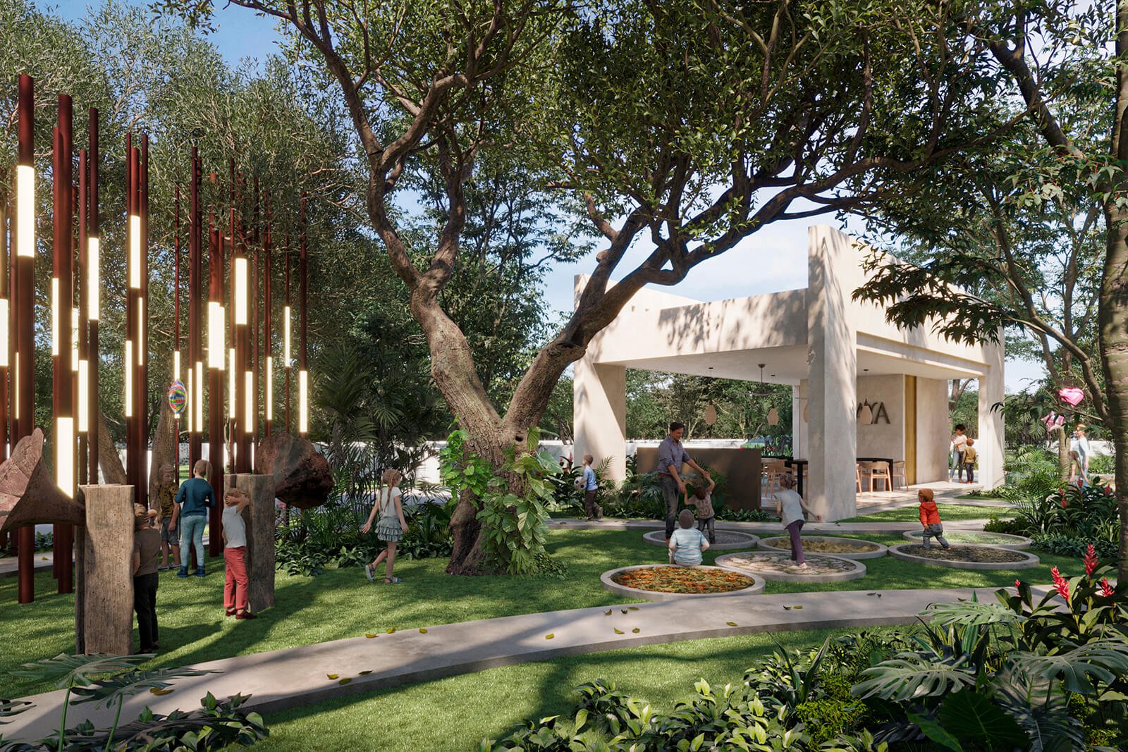 Amenidades - Parque sensorial