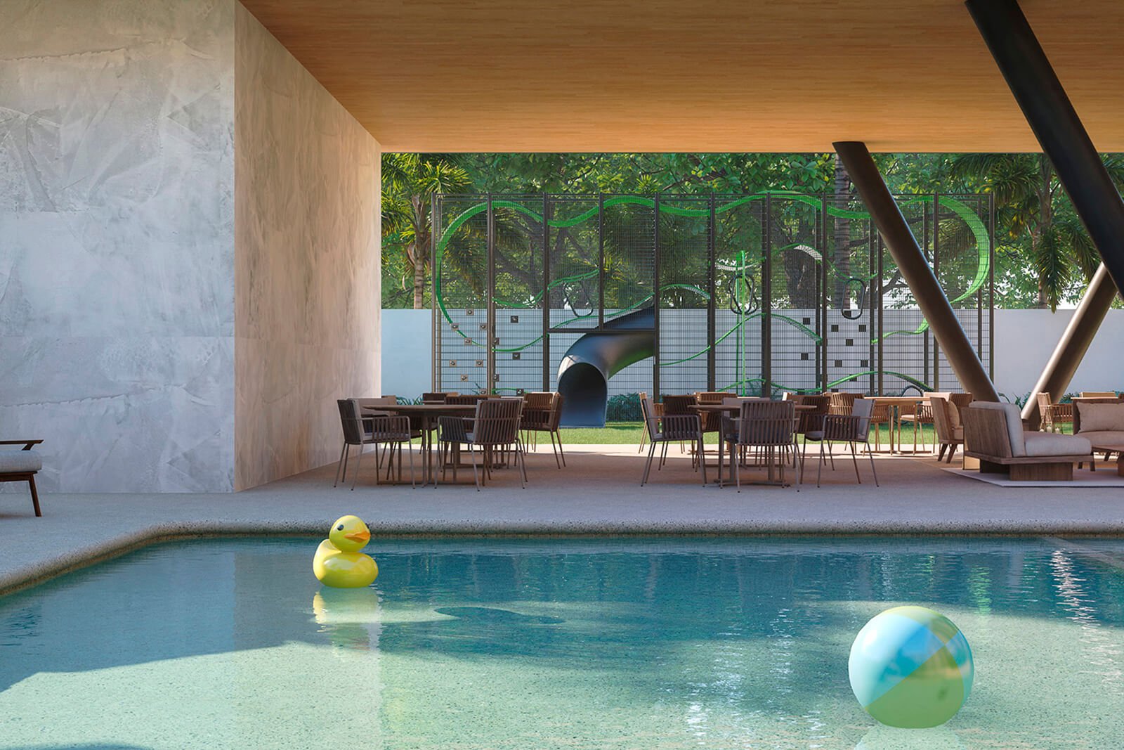 Amenidades - Piscina infantil