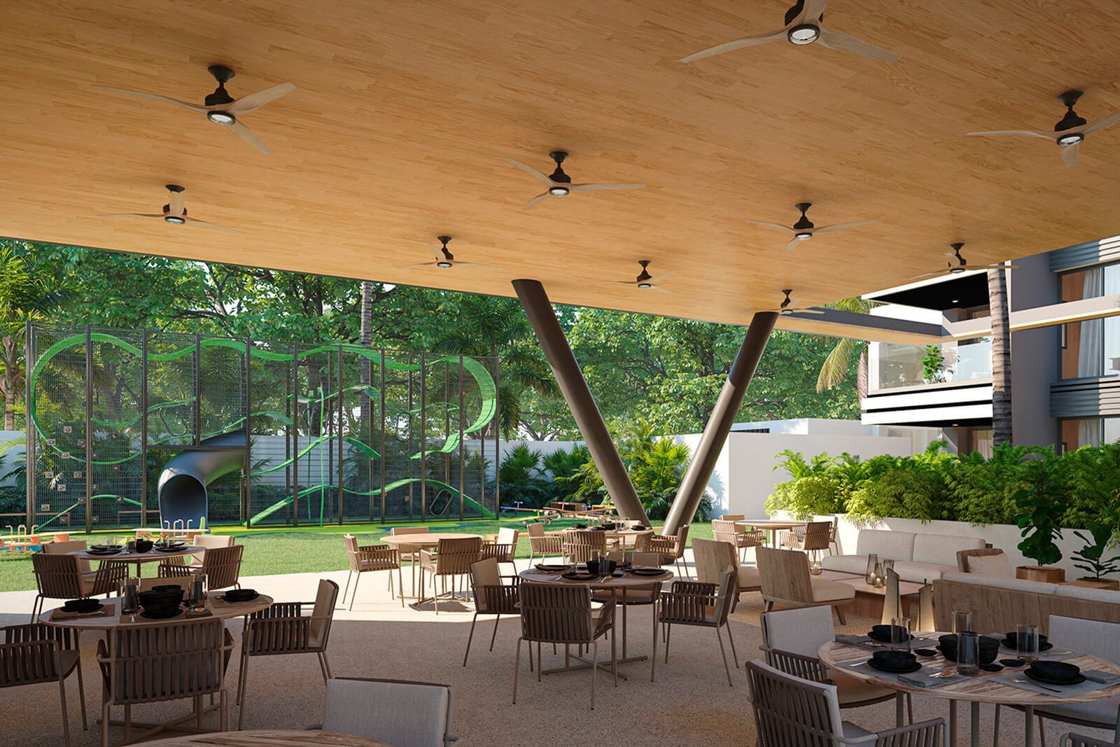 Amenidades - Terraza