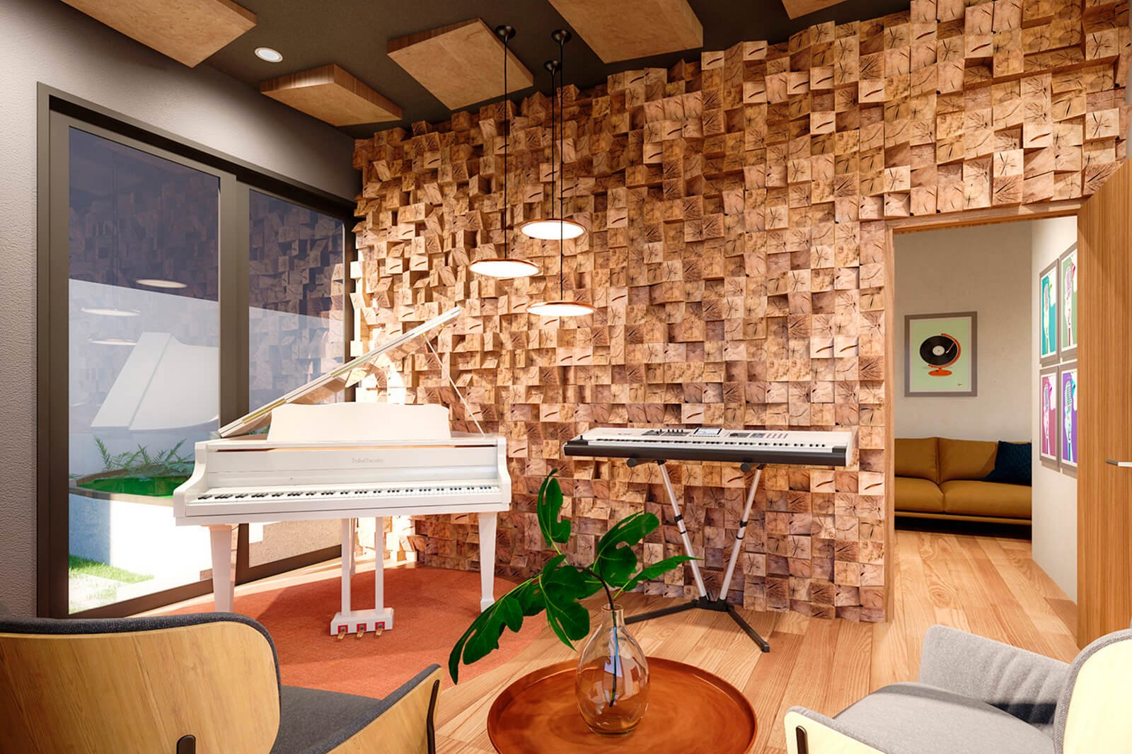 Amenidades - Music room