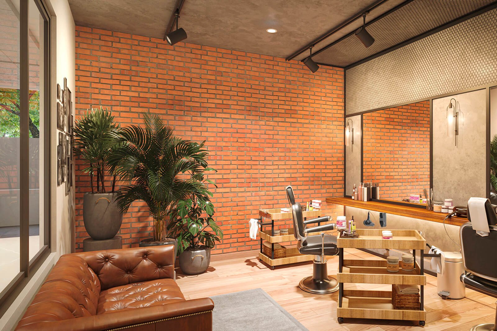 Amenidades - Barbería