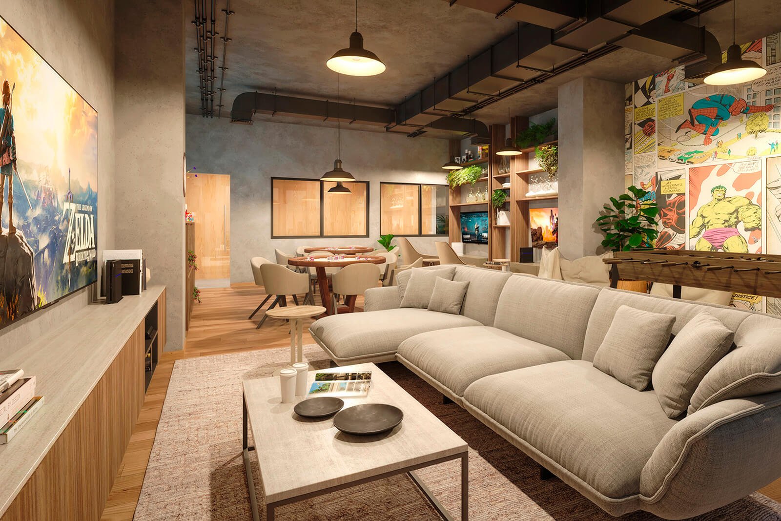 Amenidades - Gamer's room