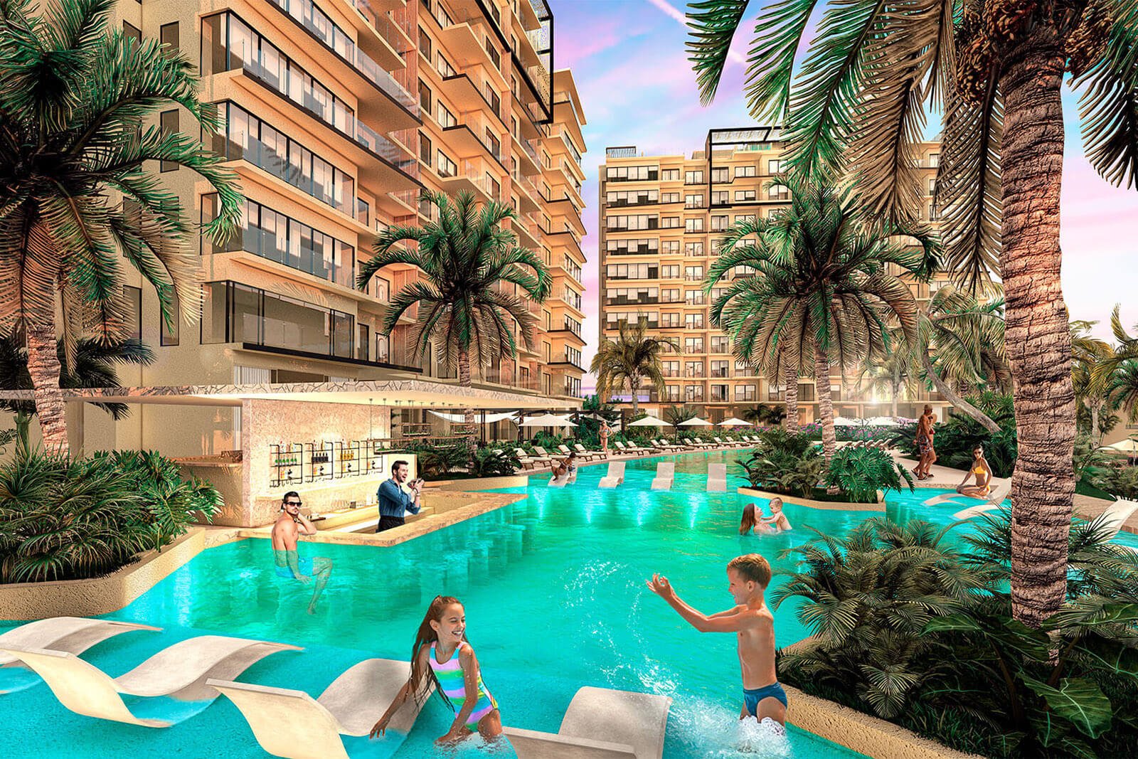 Amenidades - Pool bar