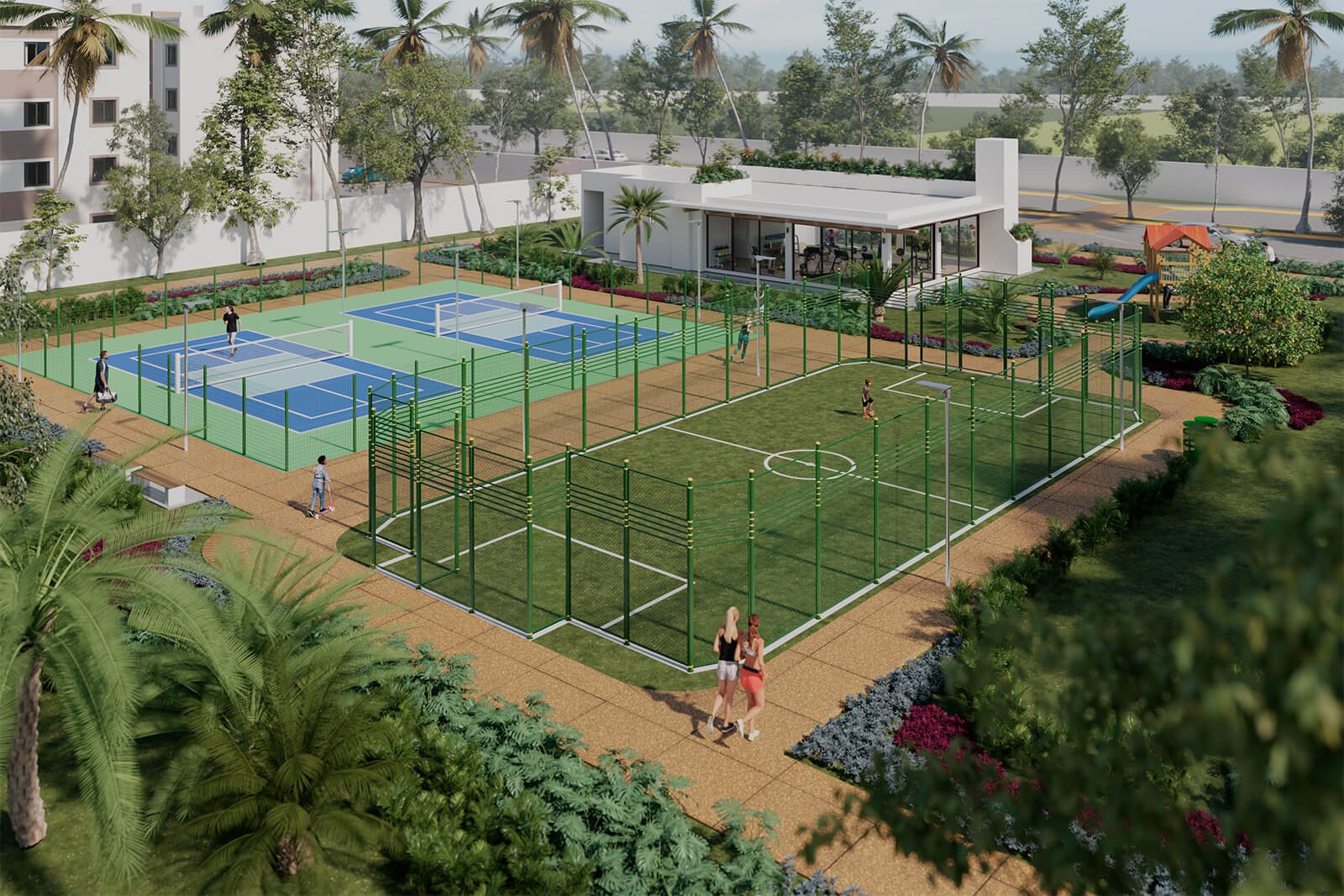 Amenidades - Áreas deportivas