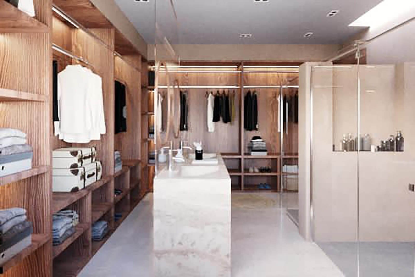 Walking closet