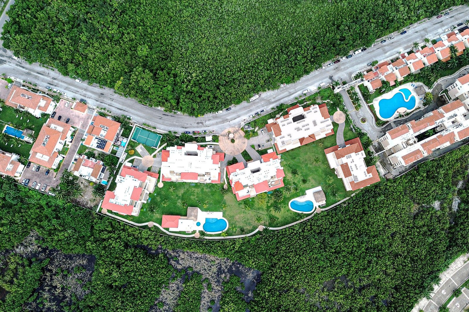 Aerial view