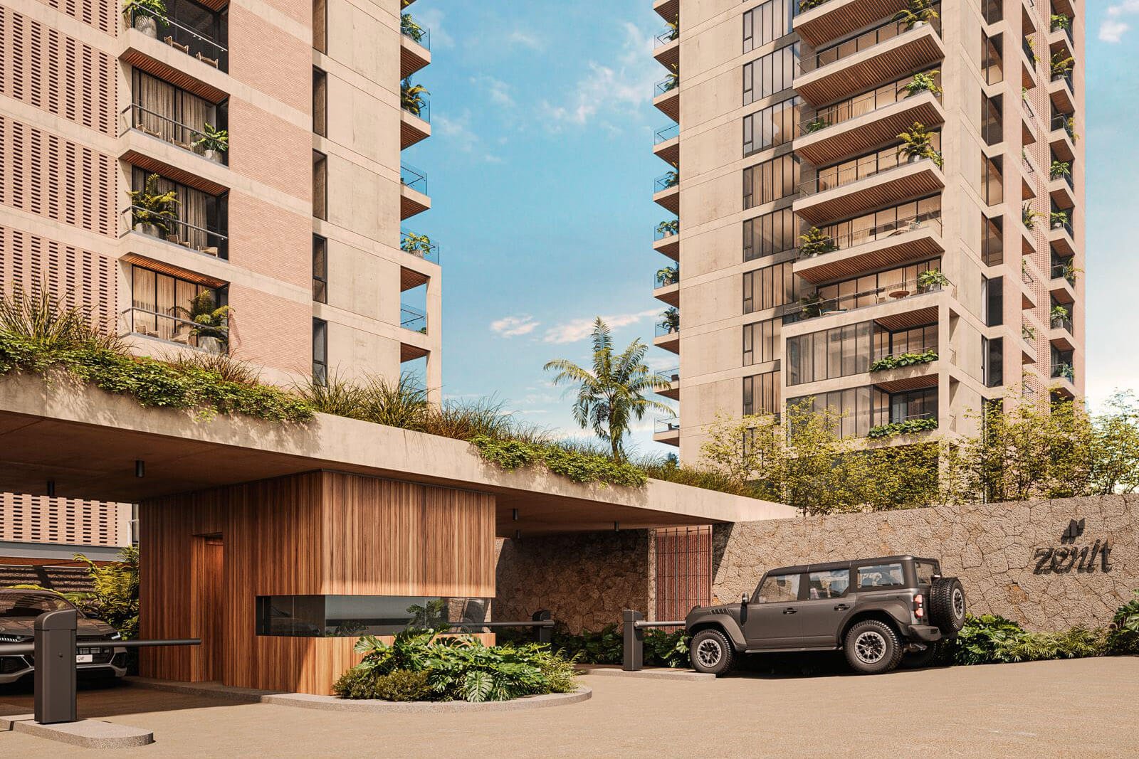 Amenidades - Acceso residencial