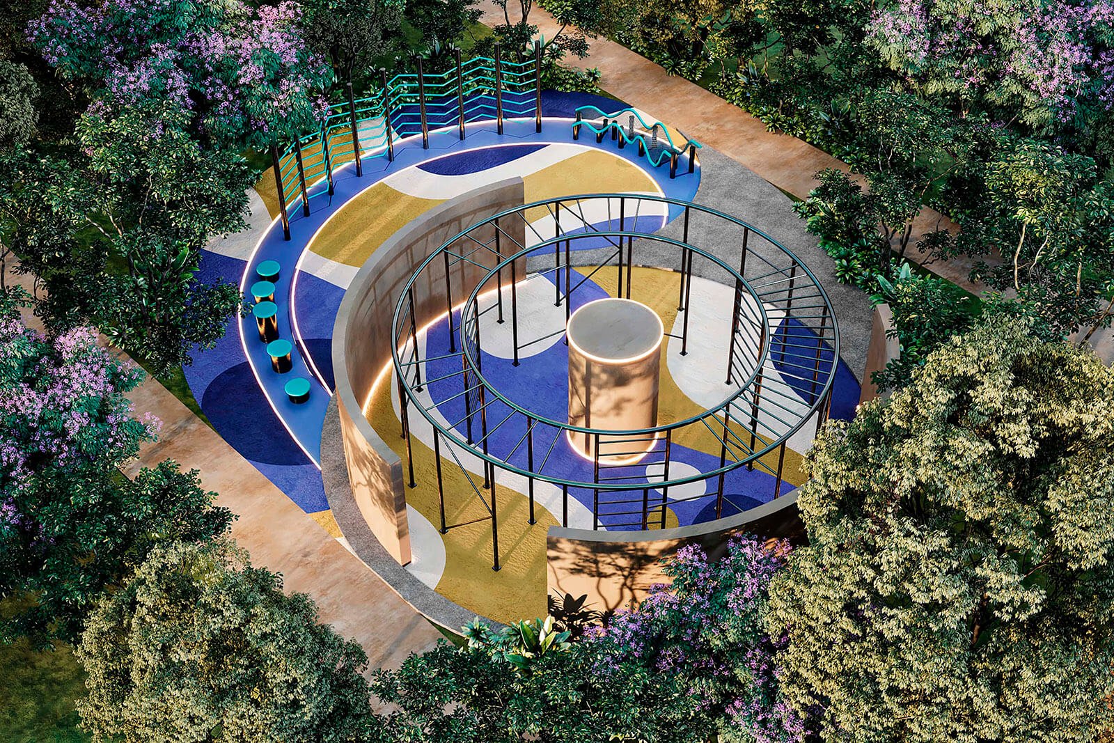 Amenidades - Área de calistenia