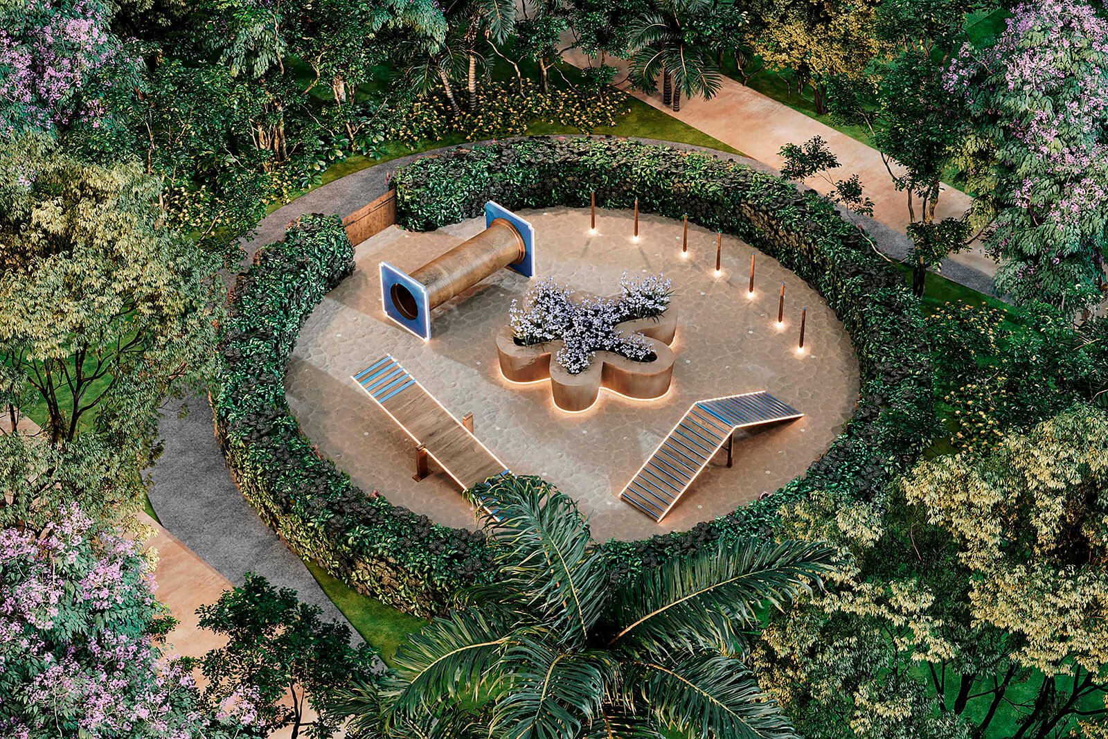 Amenidades - Parque para mascotas