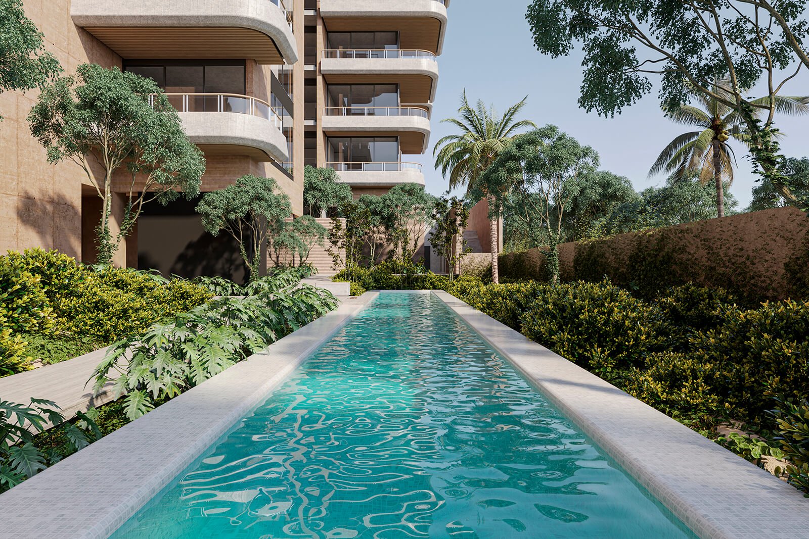 Amenidades - Carril de nado