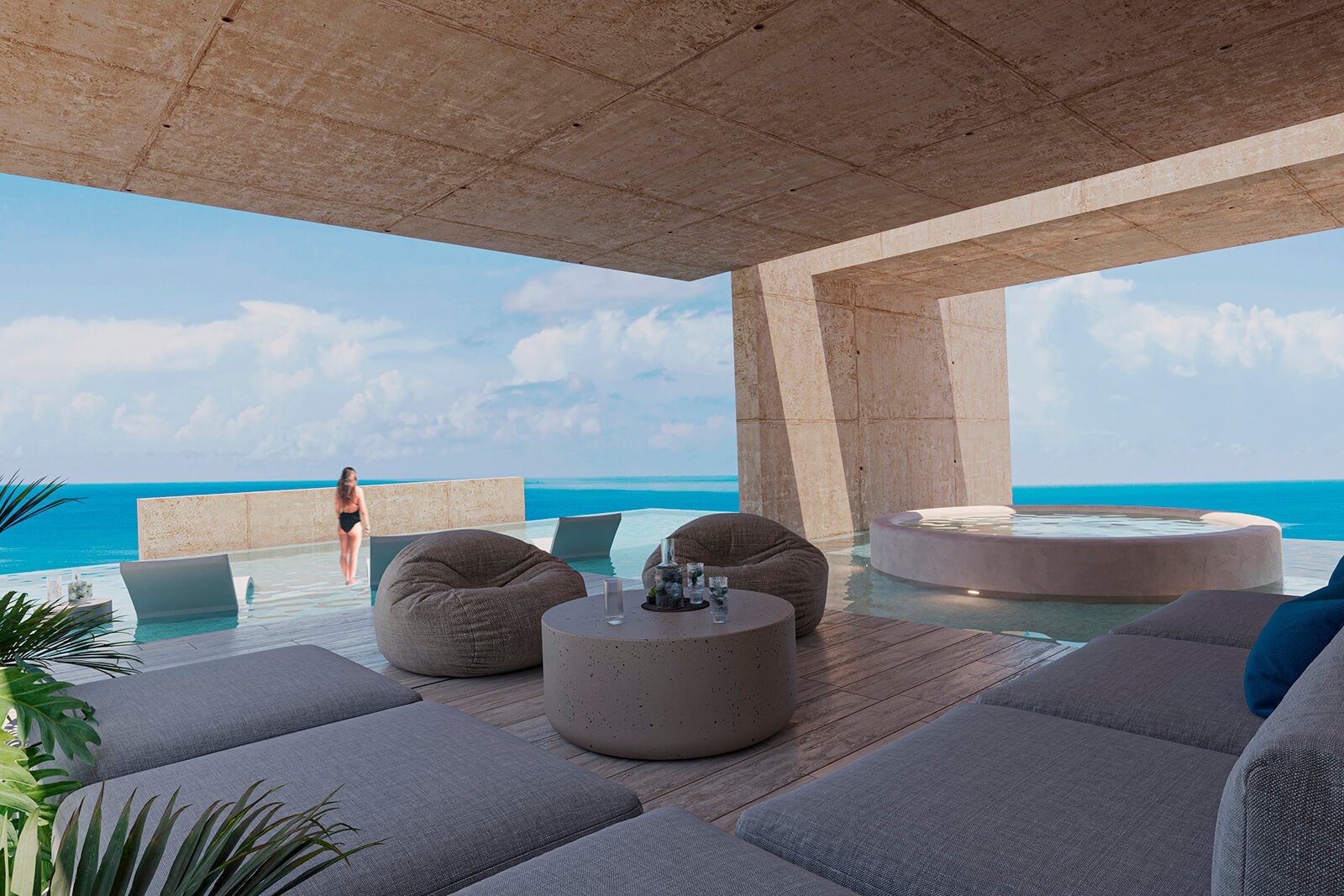 Amenidades - Rooftop sala