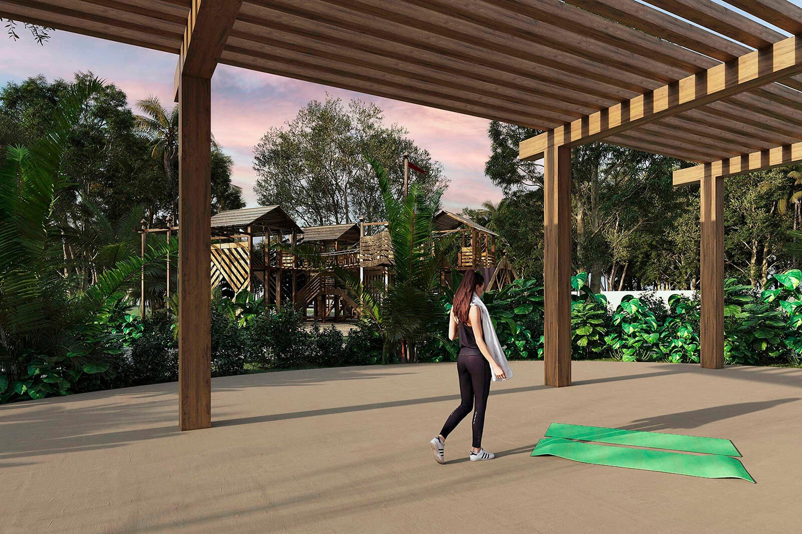 Amenidades - Área de YOGA