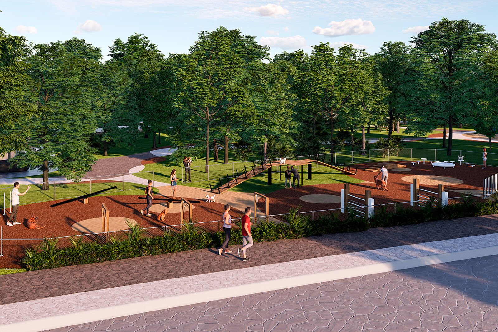 Amenidades - Parque para mascotas