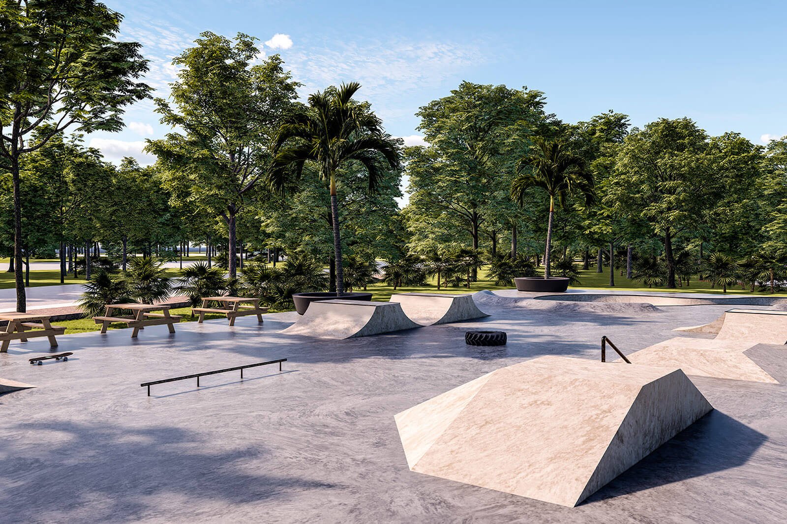 Amenidades - Skate park