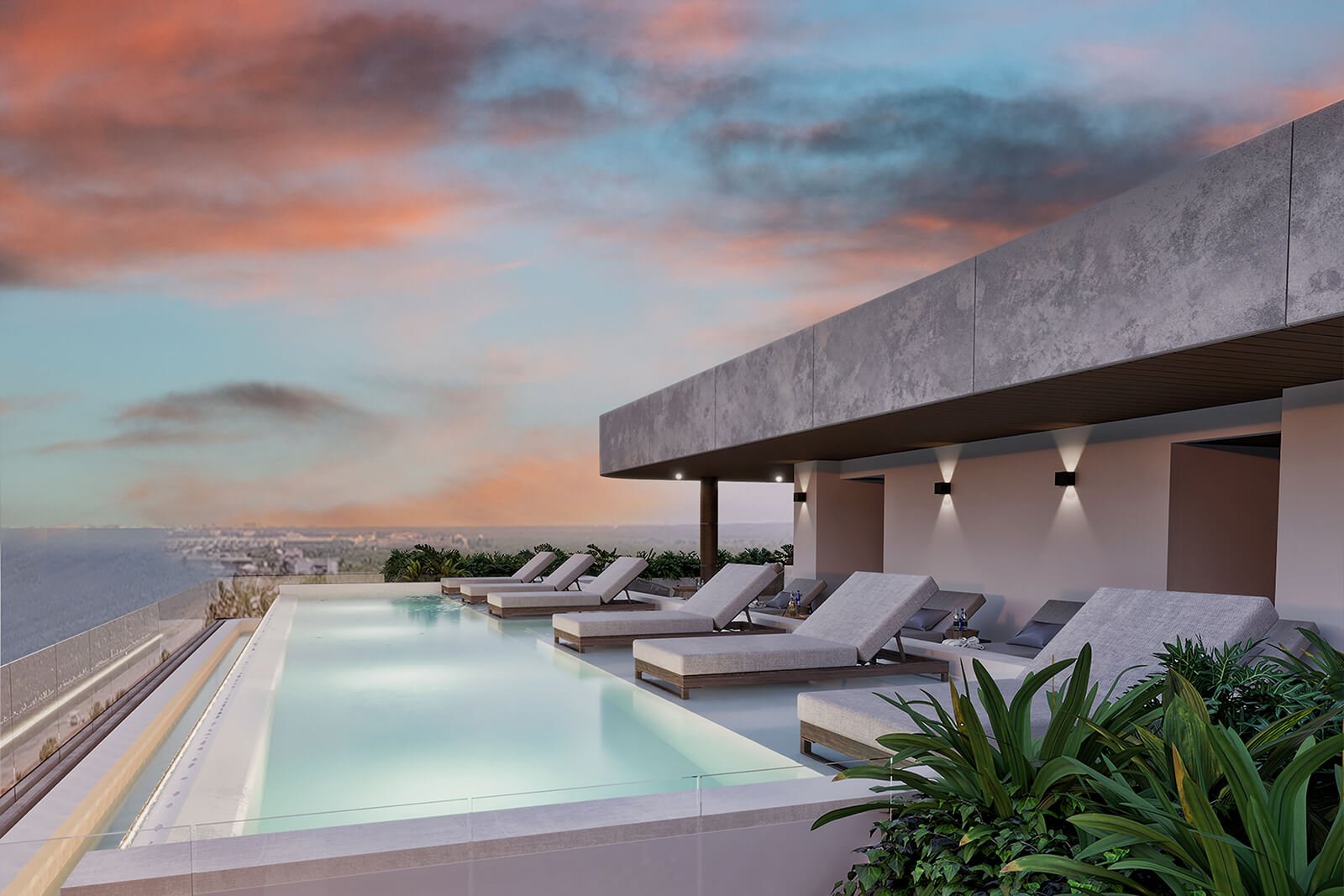 Amenidades - Infinity pool