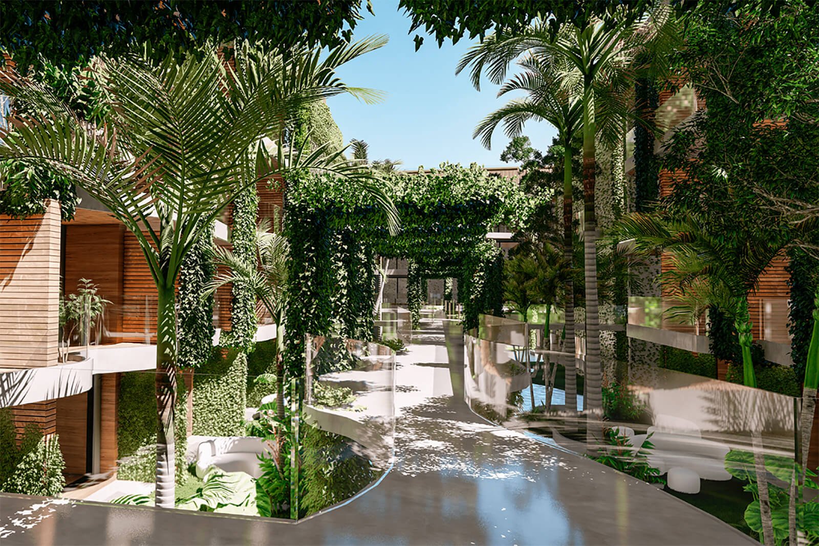 Amenidades - Patio central